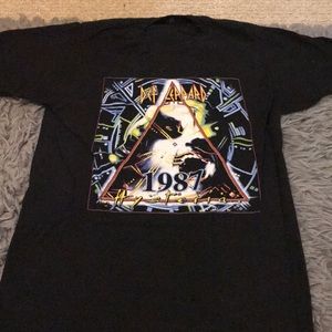 Def leppard tour shirt